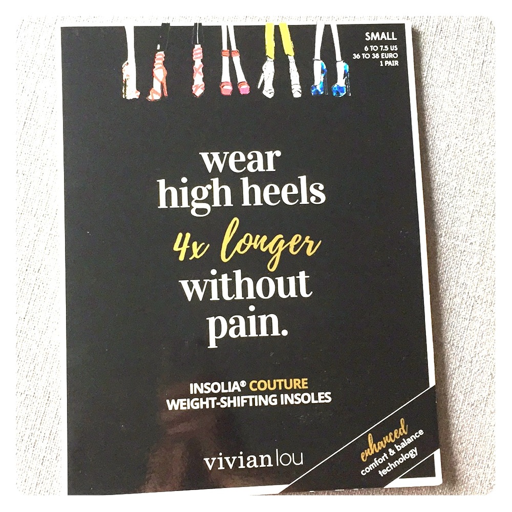 Vivian Lou Insolia COUTURE Weight-Shifting Insoles